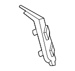 41219634123 - Body: Uniside Panel Baffle for BMW Image