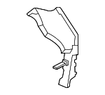 41219627625 - Body: Uniside Panel Baffle for BMW Image