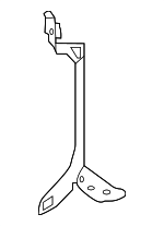 2065241300 - : Bracket for Mercedes-Benz Image