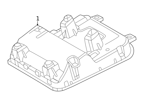 Overhead Console for 2025 Toyota 4Runner #0