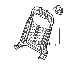 88310E4010 - Body: Seat Back Frame for Kia: Soul EV Image