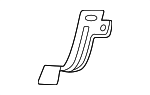 2545013101 - Cooling System: Pump Clamp for Mercedes-Benz Image