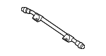 2545015602 - Cooling System: Front Hose for Mercedes-Benz Image