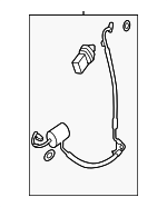 97762DO500 - HVAC: Discharge Hose for Kia Image