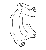 17271F0030 - Engine: Insulator for Toyota: Tacoma Image