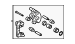 4785048090 - Brakes: Caliper Assembly for Toyota: Highlander Image