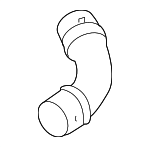 99710663804 - Cooling System: Inlet Hose for Porsche: 911, Boxster, Cayman Image