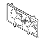 AJ5715210C - Cooling System: Shroud for Mazda: 6 Image