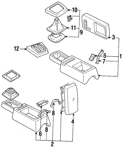 Center for 1991 Mazda RX-7 #0