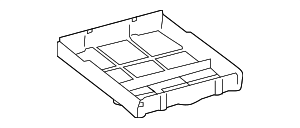 888990E030 - HVAC: Filter Case for Toyota: Avalon, Camry Image