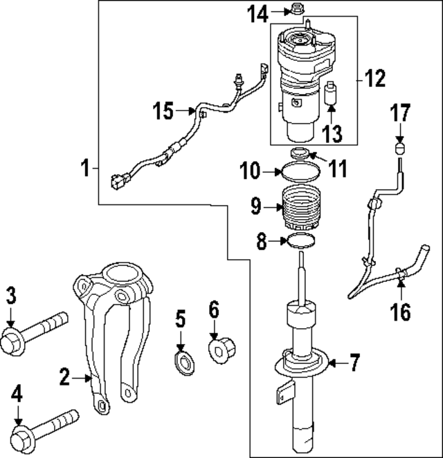 54601T4551 - : Suspension Strut for Hyundai Image