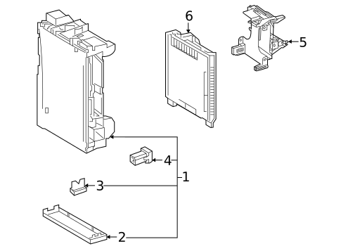 Fuse & Relay for 2022 Lexus NX350h #1