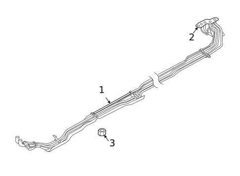 Rear AC Lines for 2010 INFINITI QX56 #0