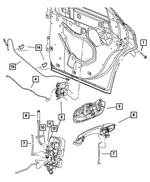 6104762AB - Mopar Accessories - Component Parts: Tie Strap for Mopar Image