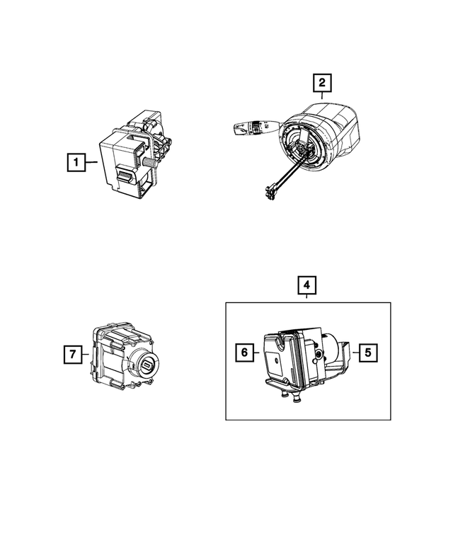 68225333AD - Electrical: Anti-lock Brake System Module for Mopar Image image