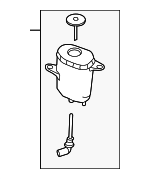 32416782942 - Steering: Reservoir Assembly for BMW: 530i, 535d, 535d xDrive, 535i, 535i GT, 535i GT xDrive, 535i xDrive, 540i, 640i, 640i Gran Coupe, 640i xDrive, 640i xDrive Gran Coupe, 740i, 740Ld xDrive, 740Li, 740Li xDrive, ActiveHybrid 7 Image