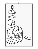 84080054 - Emission System: Vapor Canister for GM Image