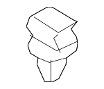 H26067054 - Body: Release Cable Retainer for Mazda: 2, 3, 5, 6, 626, CX-3, CX-5, CX-7, CX-9, Miata, MX-5 Miata, MX-6, RX-8 Image