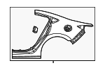 GSY77041X - Body: Quarter Panel for Mazda: 6 Image