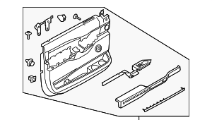 LL1Z7823943CF - : Door Trim Panel for Ford: Expedition Image