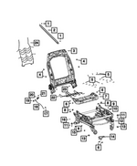 68050467AA - Interior Trim: Seat Screw for Mopar Image