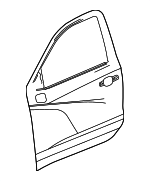 84117869 - Body: Outer Panel for Chevrolet: Silverado 2500 HD, Silverado 3500 HD | GMC: Sierra 2500 HD, Sierra 3500 HD Image