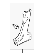 84171TM8A01ZA - Body: Lower Center Pillar Trim for Honda: Insight Image