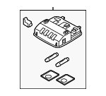 92800F2010TTX - : Map Lamp Assembly for Hyundai: Ioniq Image