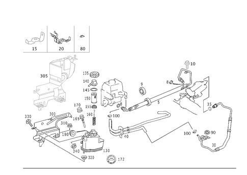 Wiring Scope W/O Active Body Control for 2004 Mercedes-Benz S55 AMG #0