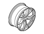36118071999 - : 2019-2024 BMW - Wheel Alloy for BMW: X5, X6 Image