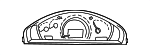2035402248 - Body: Gauge Cluster for Mercedes-Benz Image