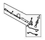 49200CG100 - Steering: Rack And Pinion Assembly for INFINITI: FX35, FX45 Image