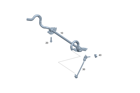 Torsion Bar, Front for 2023 Mercedes-Benz AMG GT 63 S #0
