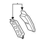 18048101 - Brakes: Brake Pads for Cadillac: Escalade, Escalade ESV, Escalade EXT | Chevrolet: Avalanche 1500, Avalanche 2500, Express 1500, Express 2500, Express 3500, Silverado 1500, Silverado 1500 Classic, Silverado 1500 HD, Silverado 1500 HD Classic, Silverado 3500, Silverado 3500 Classic, Suburban 1500, Suburban 2500, Tahoe | GMC: Savana 1500, Savana 2500, Savana 3500, Sierra 1500, Sierra 1500 Classic, Sierra 1500 HD, Sierra 1500 HD Classic, Sierra 2500 HD, Sierra 2500 HD Classic, Sierra 3500, Sierra 3500 Classic, Yukon, Yukon XL 1500, Yukon XL 2500 Image