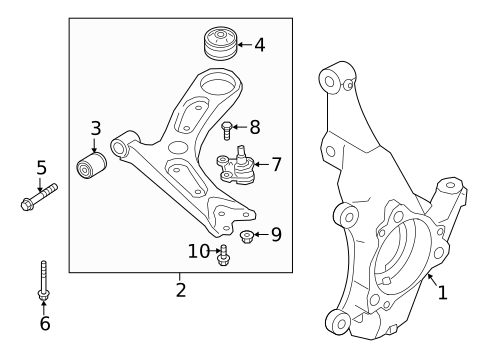 Suspension Components for 2019 Hyundai Elantra GT #0