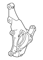 51716F2000 - Suspension: Knuckle for Hyundai: Elantra, Elantra GT Image