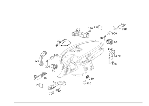 Air Ducting for 2011 Mercedes-Benz SLS AMG #0