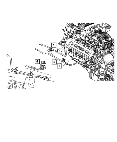 Emission Harness for 2005 Dodge Ram 1500 #2