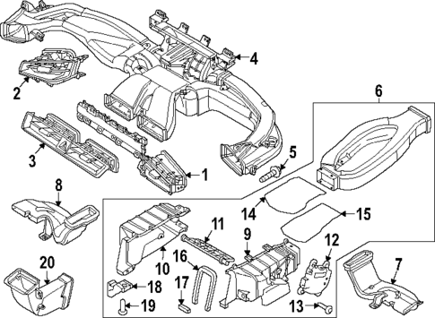 Ducts for 2023 Kia Niro EV #0