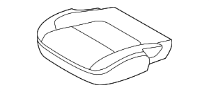 JB5Z7863804HB - Body: Seat Cover for Ford Image