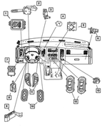 56045112AE - : Ignition Switch for Mopar Image