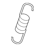 MR986211 - Body: Trim Bezel Spring for Mitsubishi: Lancer, Outlander Image