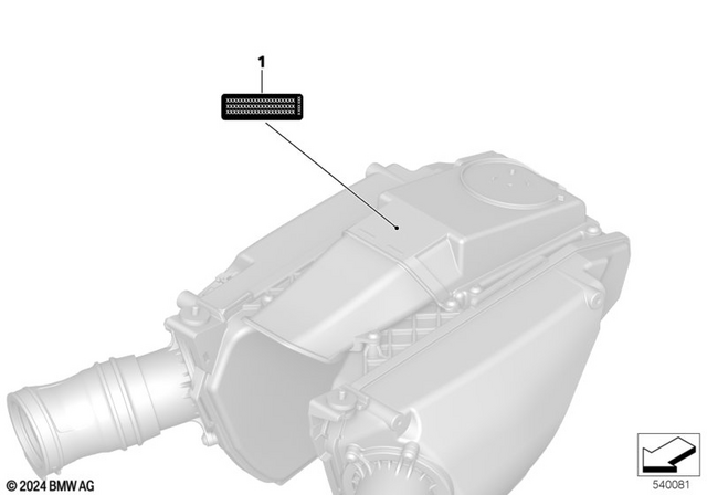 71245B33679 - : Information Label Payload for BMW-Motorrad Image
