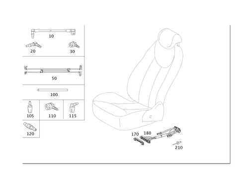 Orthopaedic Front Backrest for 2011 Mercedes-Benz GL550 #0