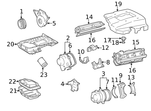Valve Train Components for 2000 Lexus GS400 #0
