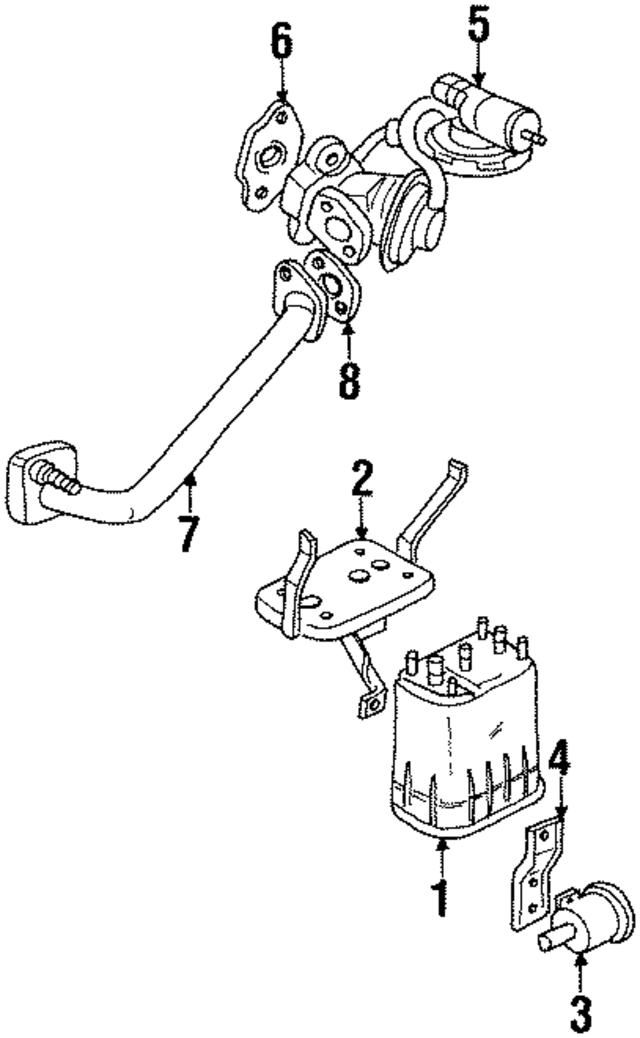 4287638 - Emission Control: Exhaust Gas Re-circulation (Egr) Valve for Mopar Image