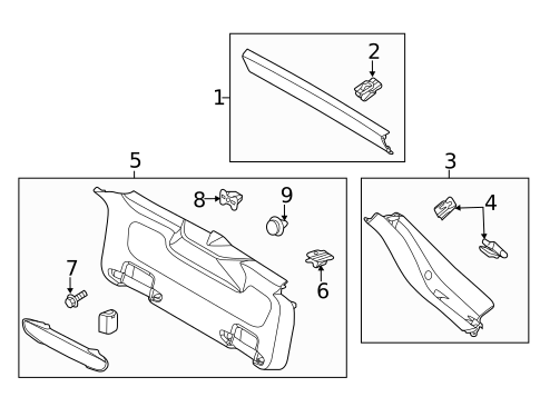 Overhead Console for 2018 Ford Focus #0