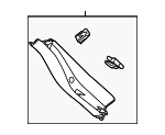 F1EZ5842906AD - : Side Trim Panel for Ford: Focus Image