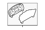 CA8Z10849AA - : Instrument Cluster for Ford: Flex Image