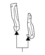 4L3Z15045F38AA - Body: Bracket for Ford: F-150 | Lincoln: Mark LT Image